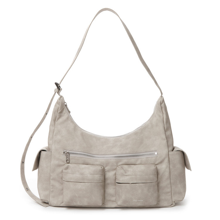 pocket mug bag L vintage ivory