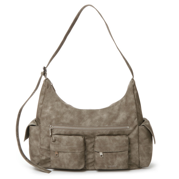 pocket mug bag L vintage khaki
