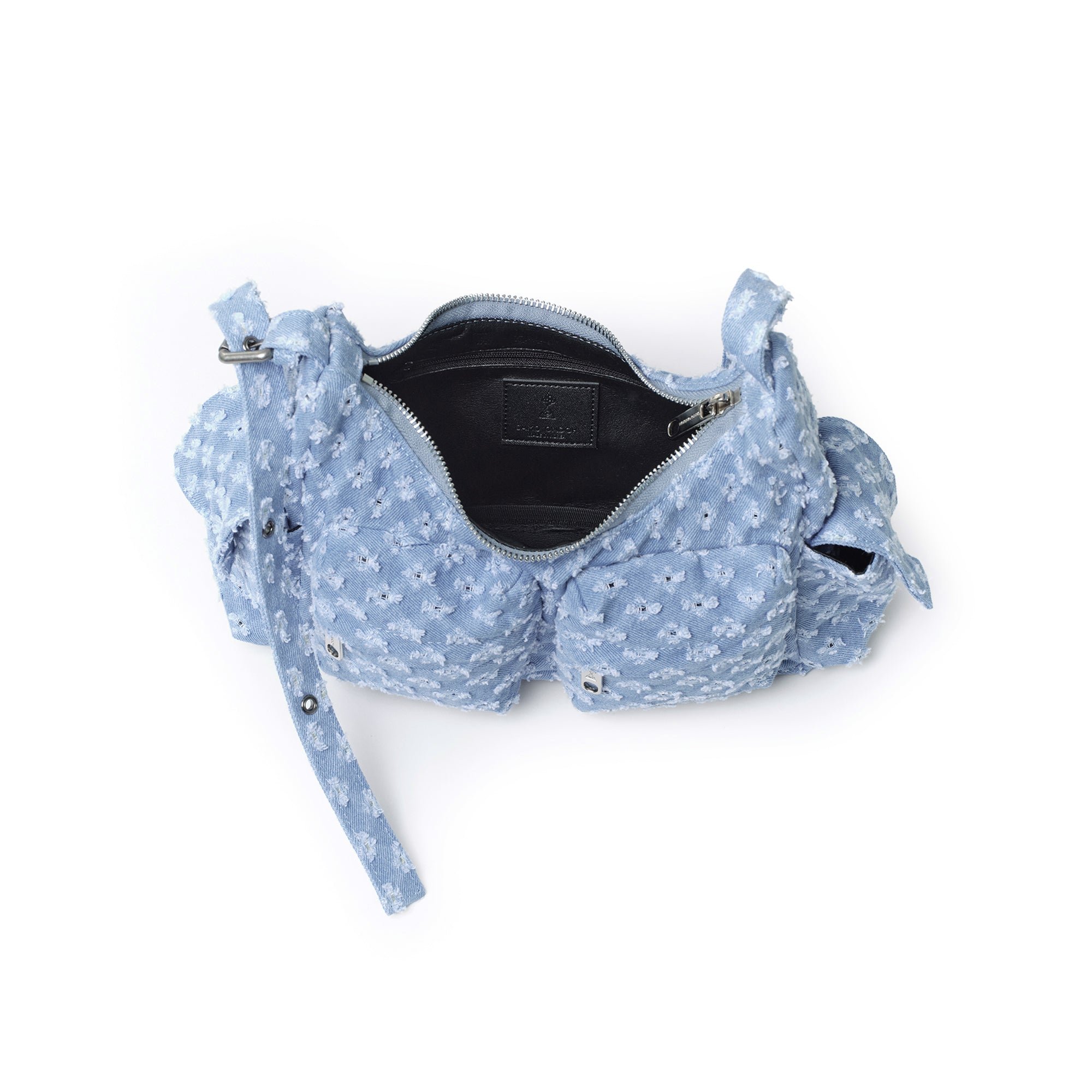 pocket mug bag M punching blue