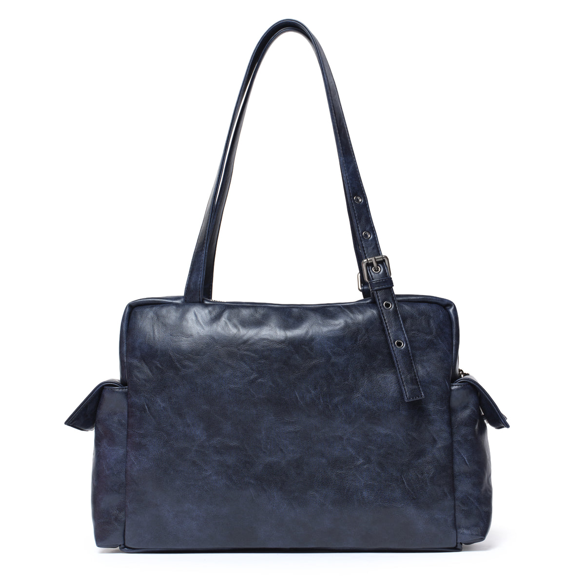 pocket utility bag L baked navy