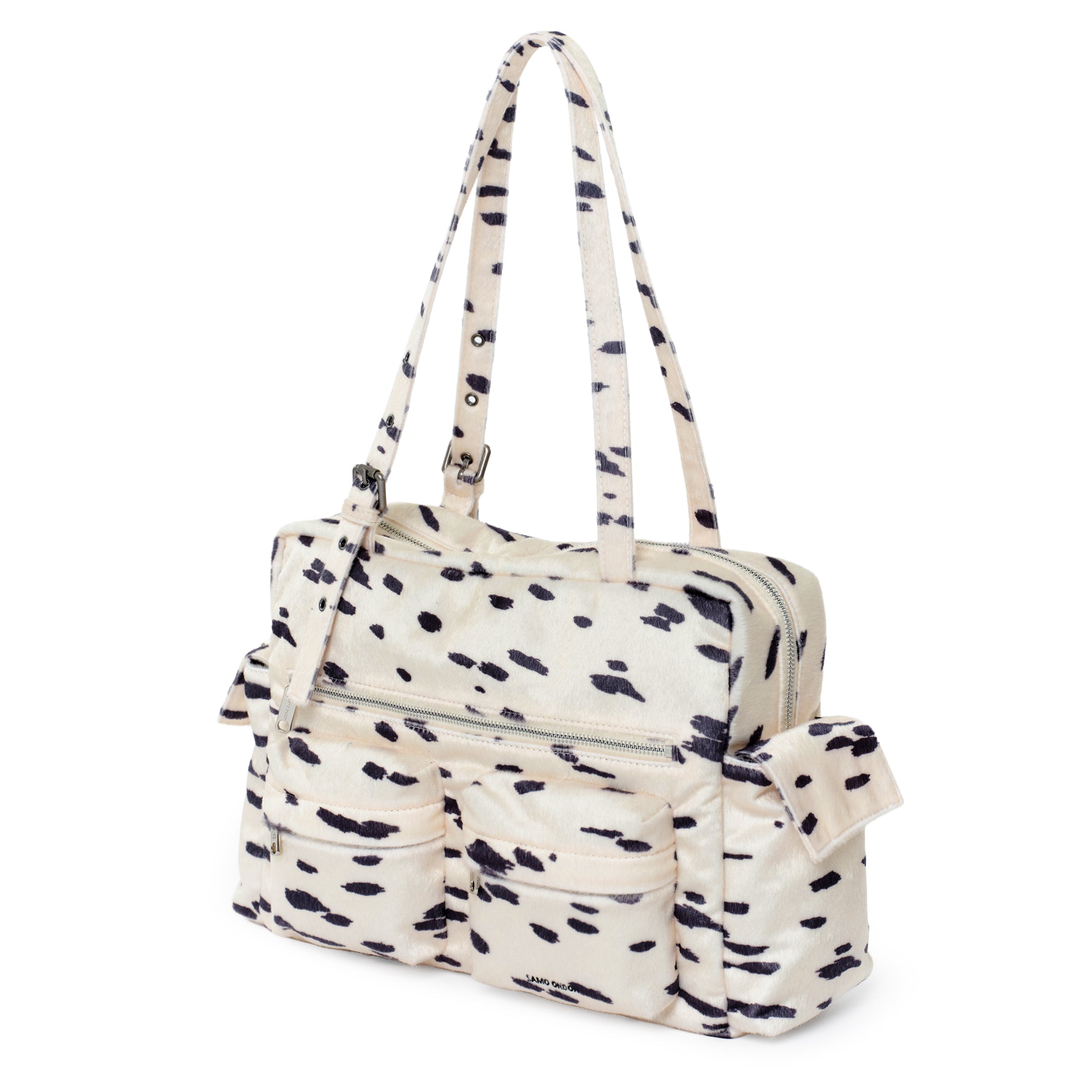 pocket utility bag L bambi white