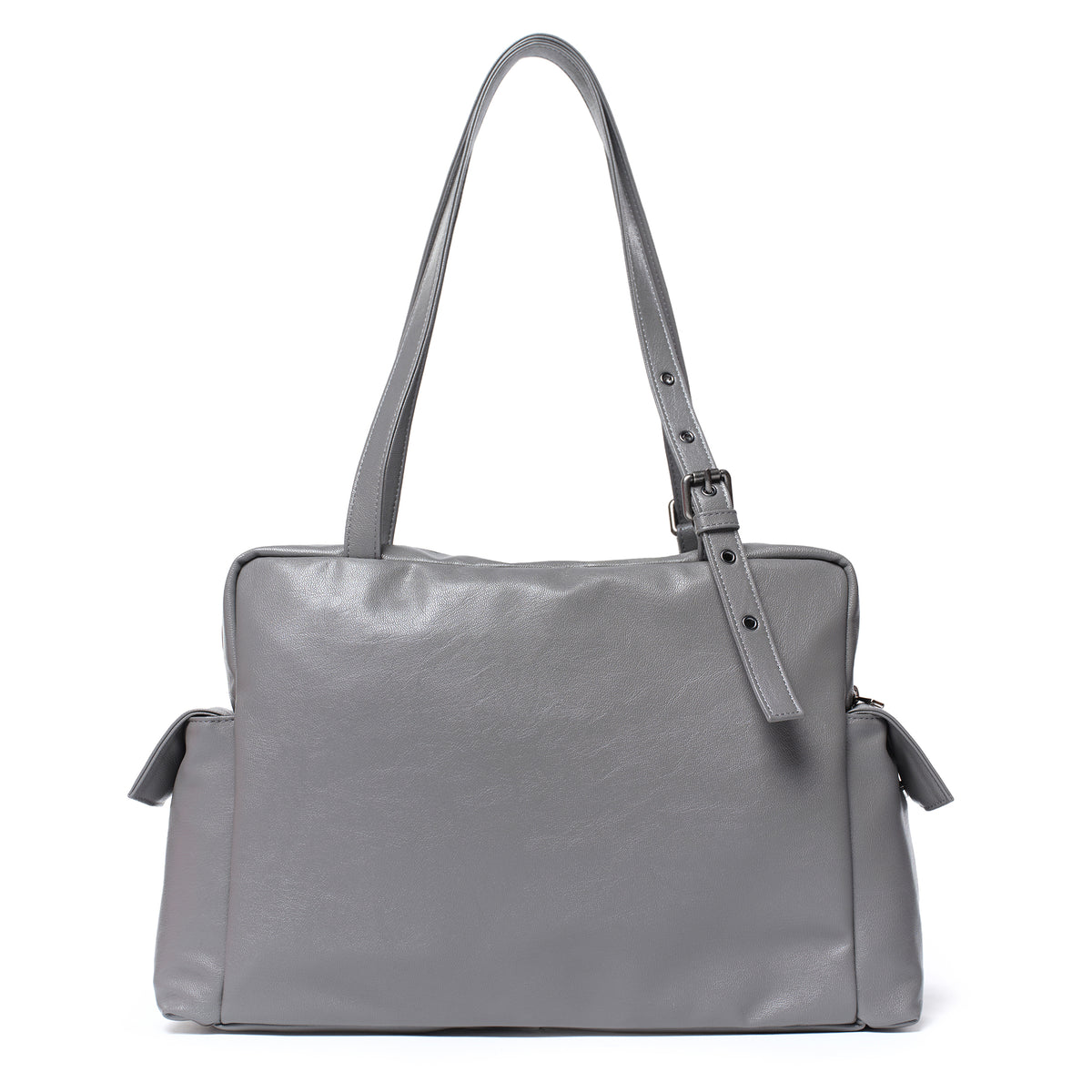 pocket utility bag L goat gray