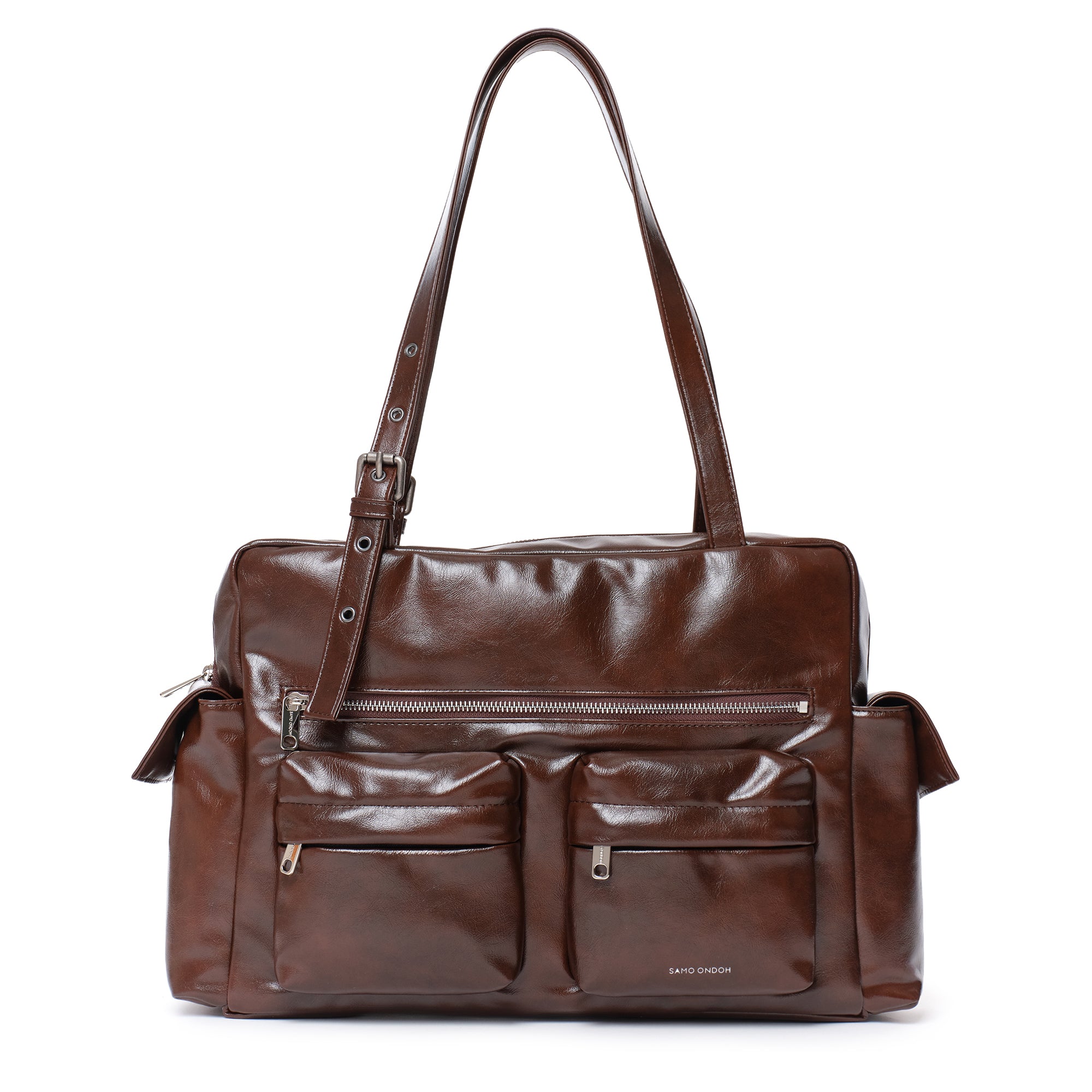 pocket utility bag L vampire walnut