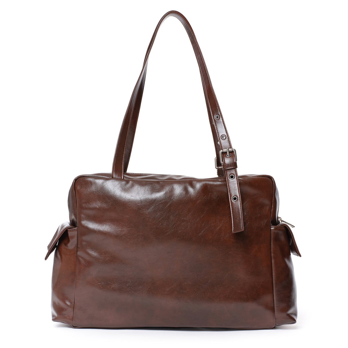pocket utility bag L vampire walnut