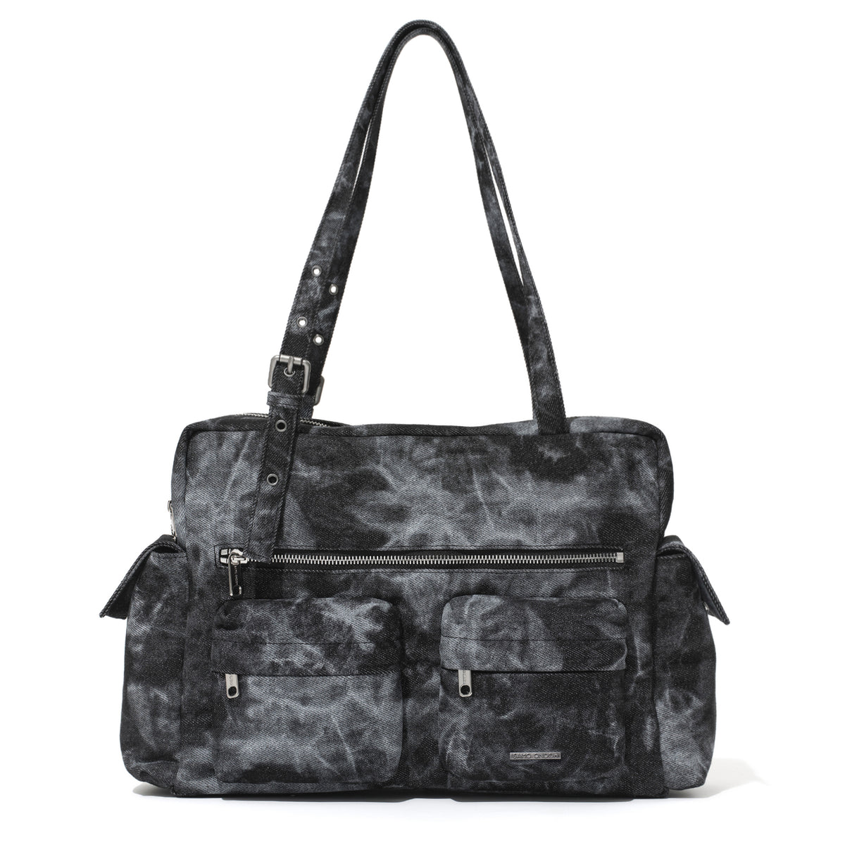 pocket utility bag L wave black