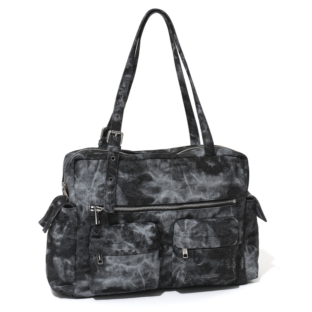 pocket utility bag L wave black