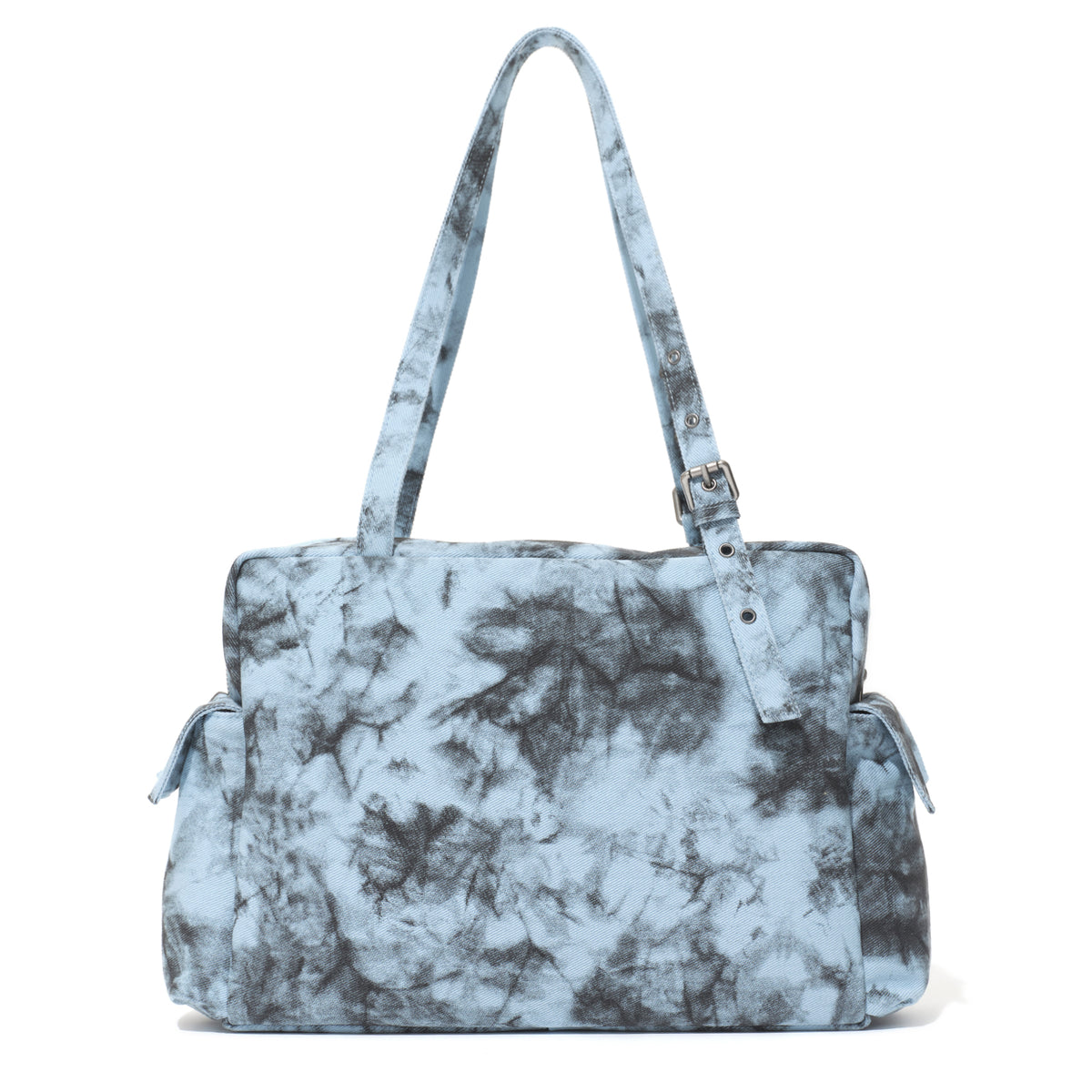 pocket utility bag L wave blue