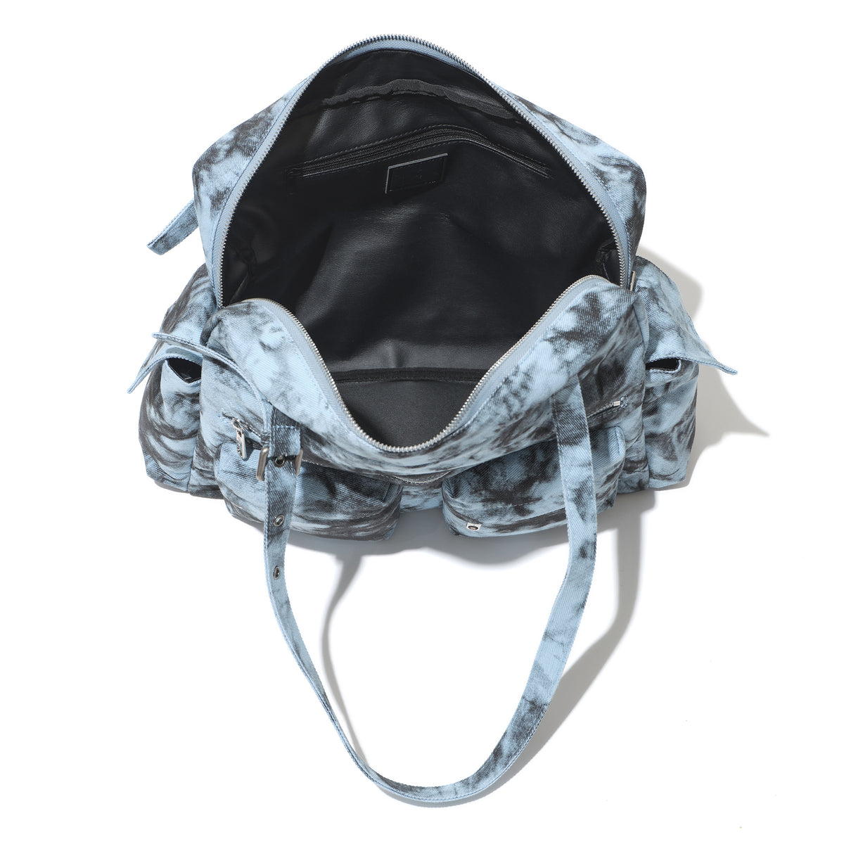 pocket utility bag L wave blue