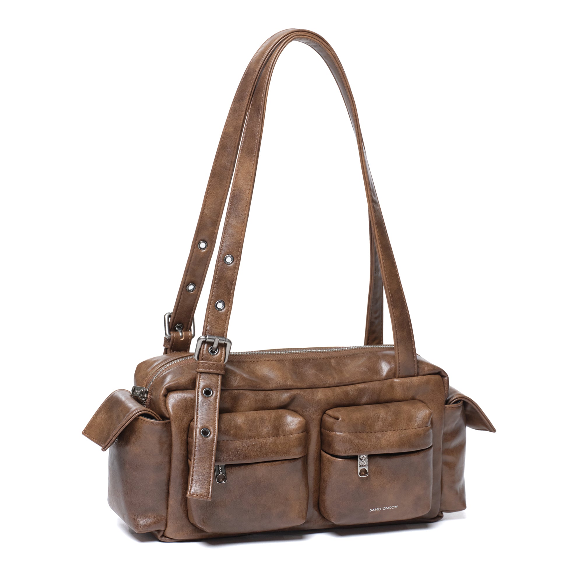pocket utility bag M baked tan