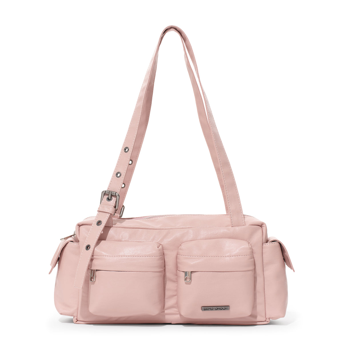 (summer edit) pocket utility bag M nappa pink