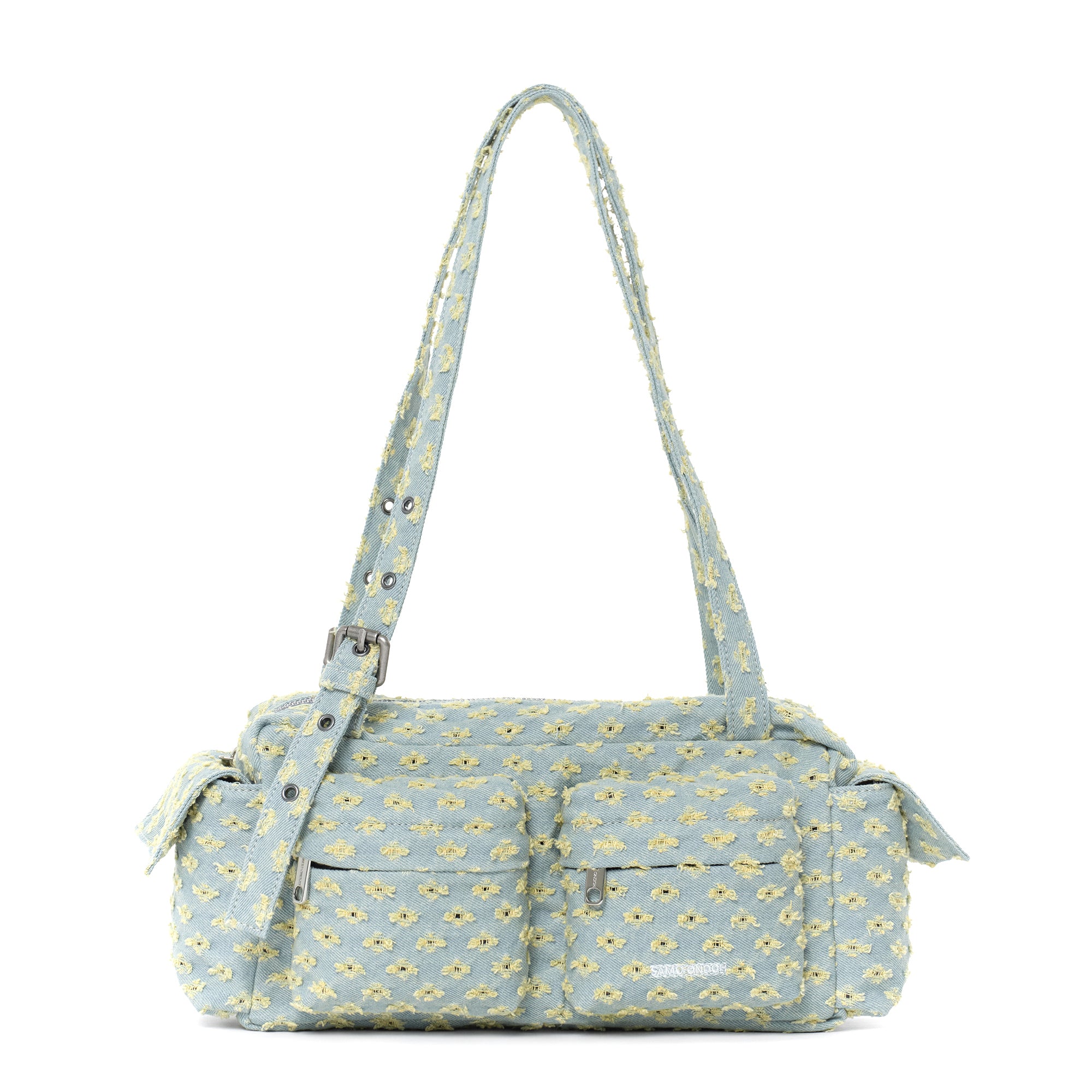 (summer edit) pocket utility bag M punching yellow