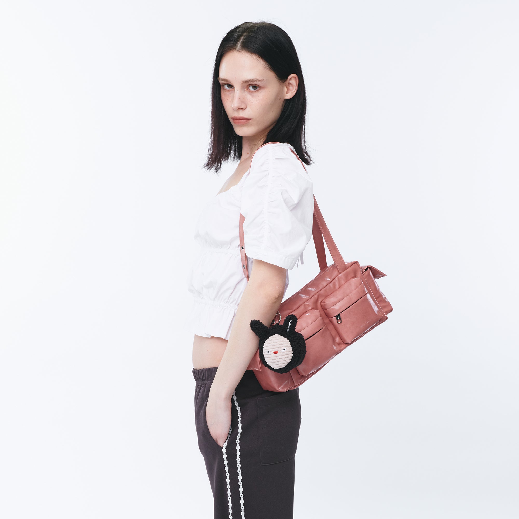 pocket utility bag M vampire pink