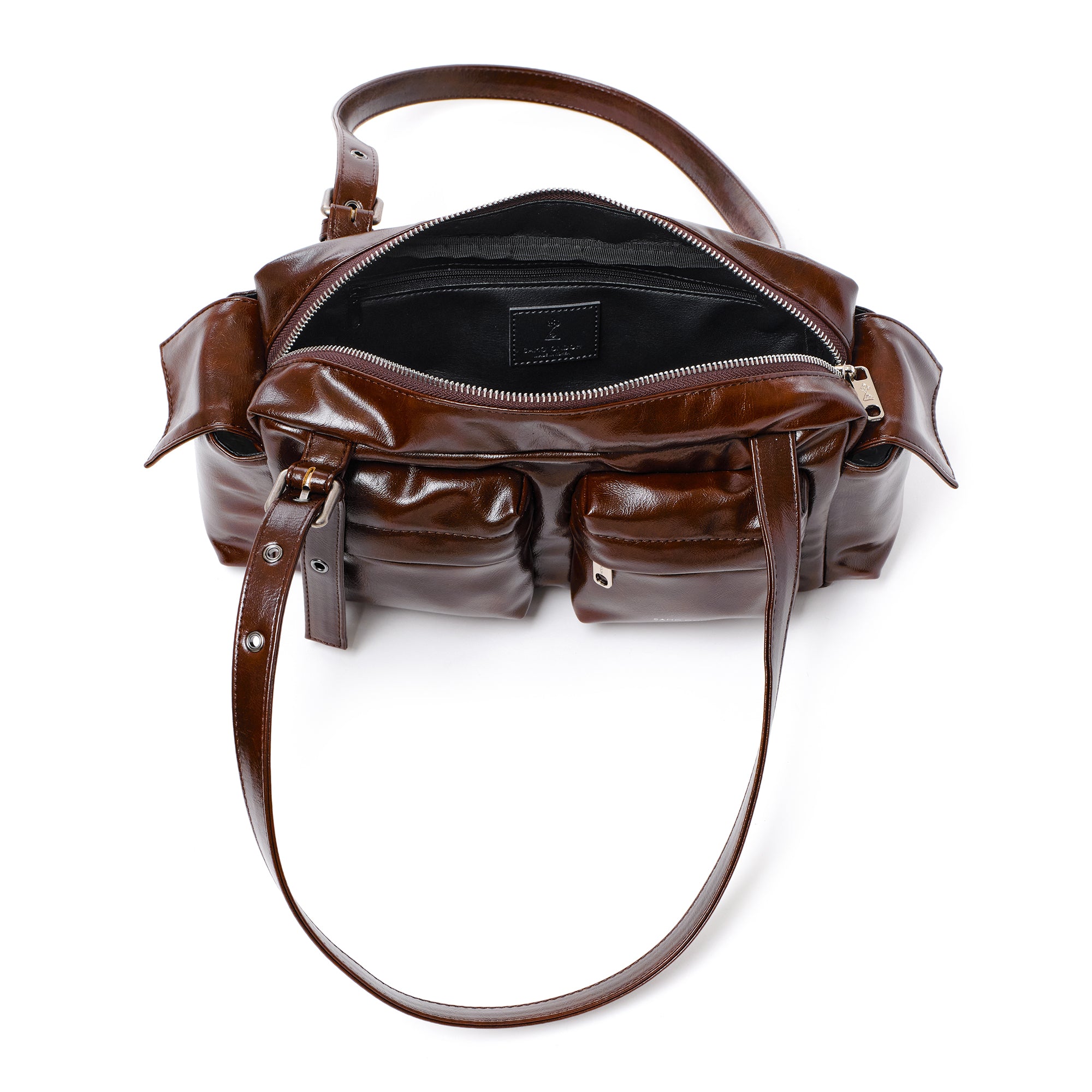 pocket utility bag M vampire walnut