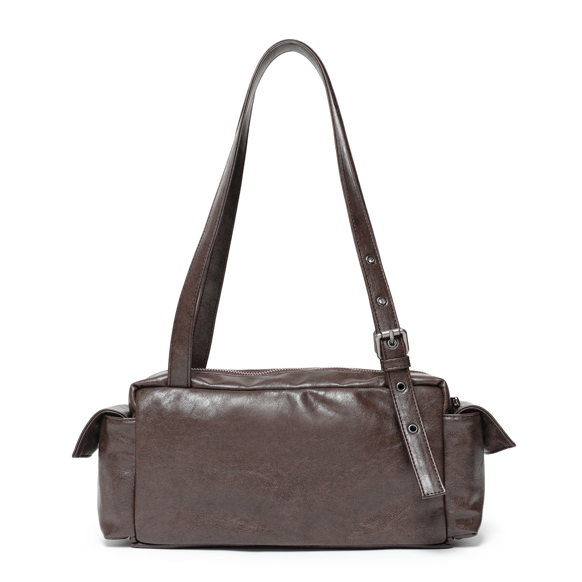 pocket utility bag M veg cocoa