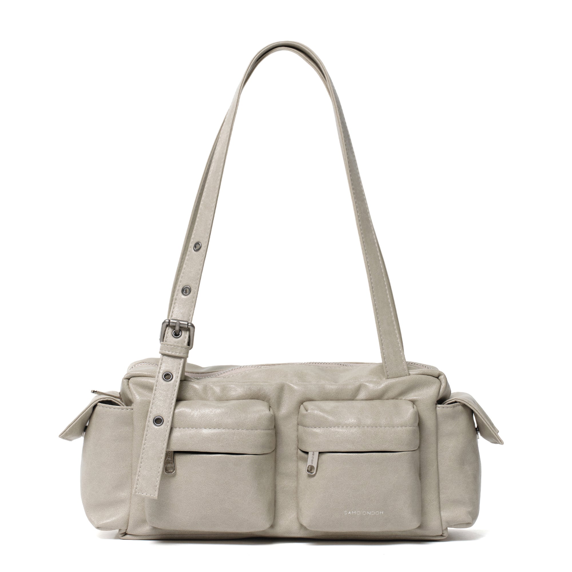 pocket utility bag M veg cream