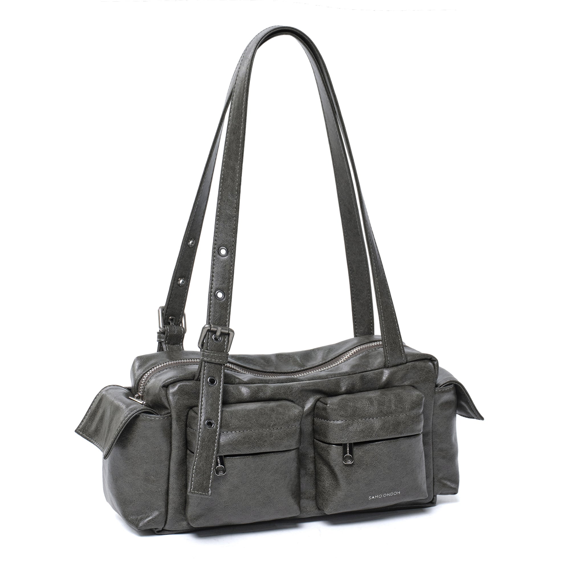 pocket utility bag M veg gray