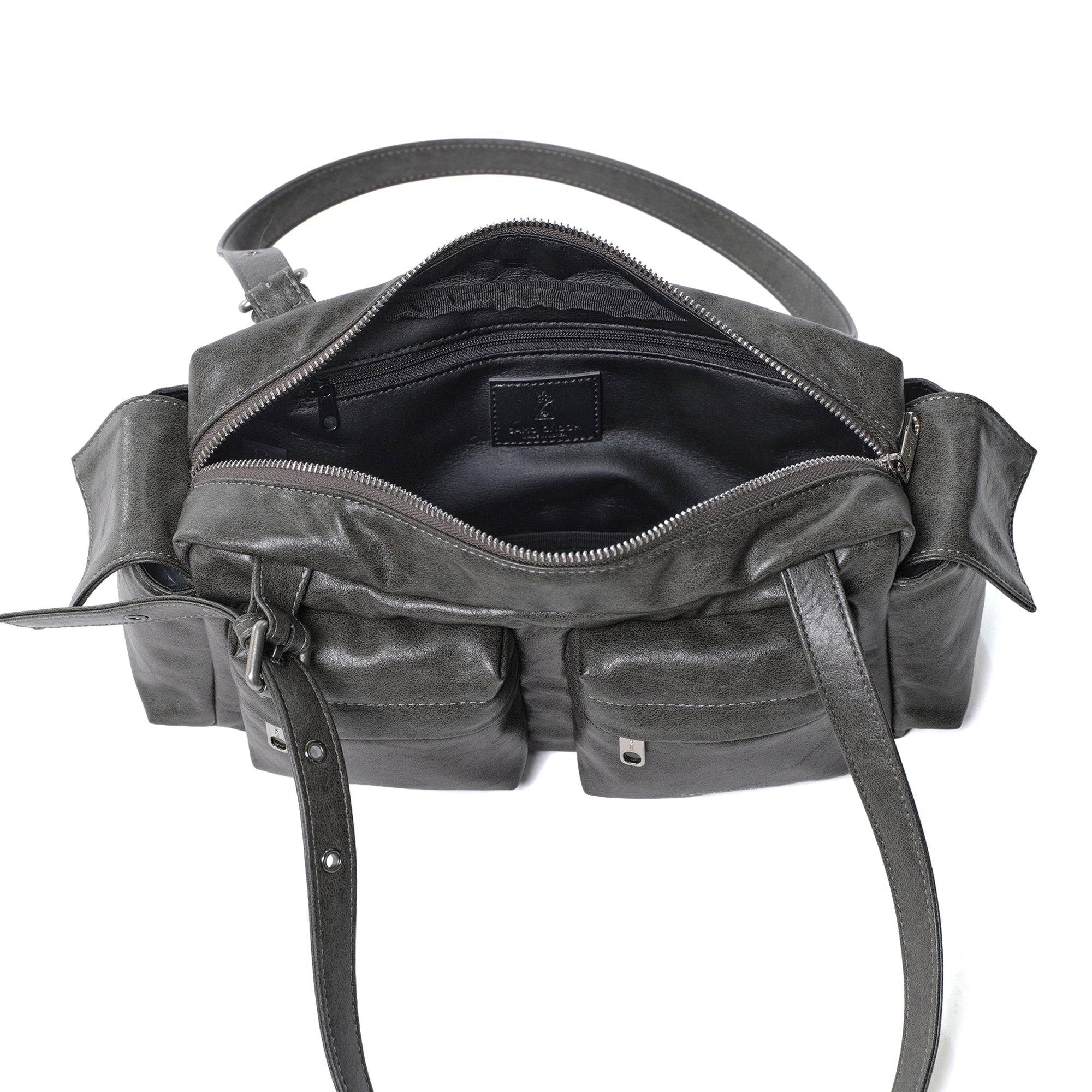 pocket utility bag M veg gray