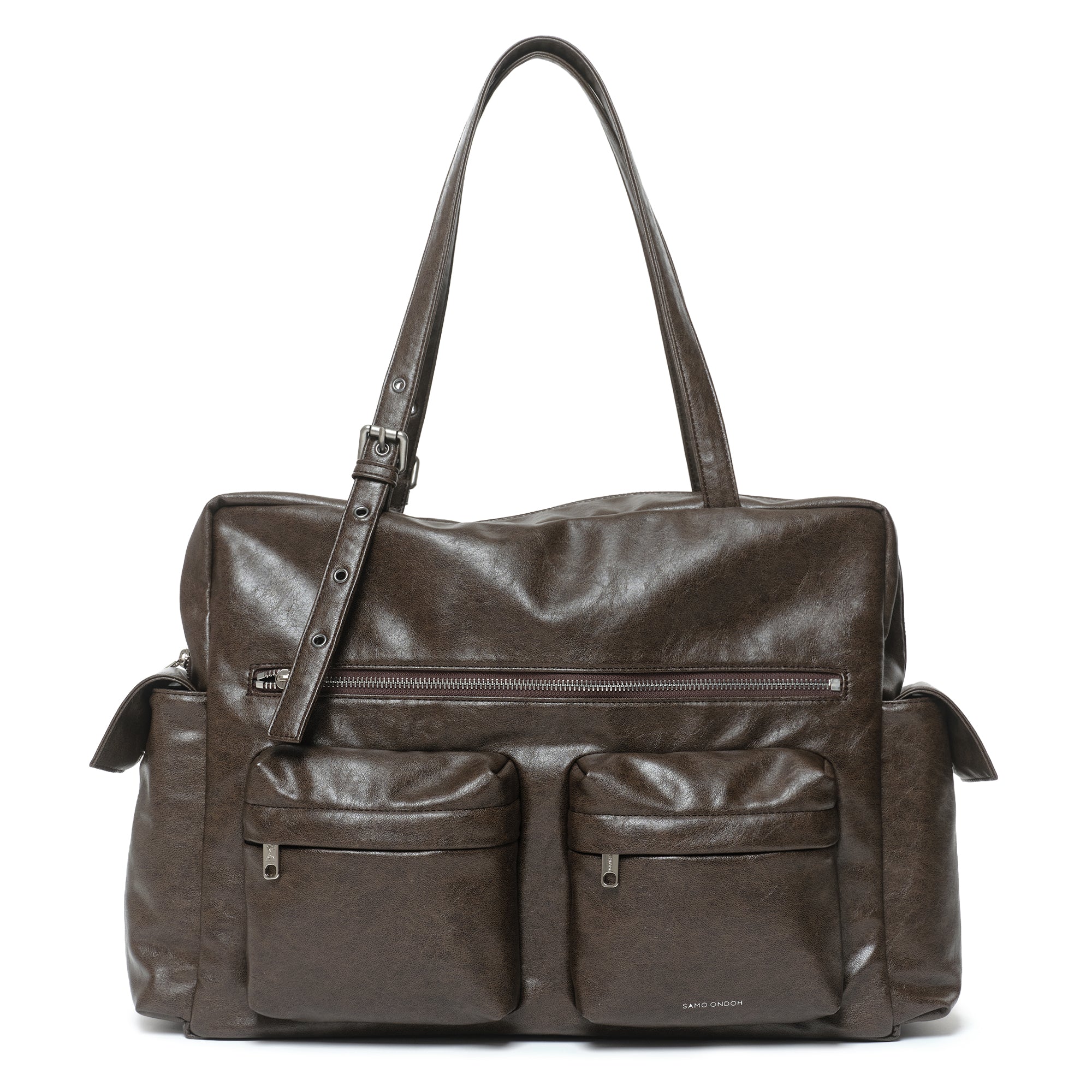 pocket utility bag XL veg cocoa