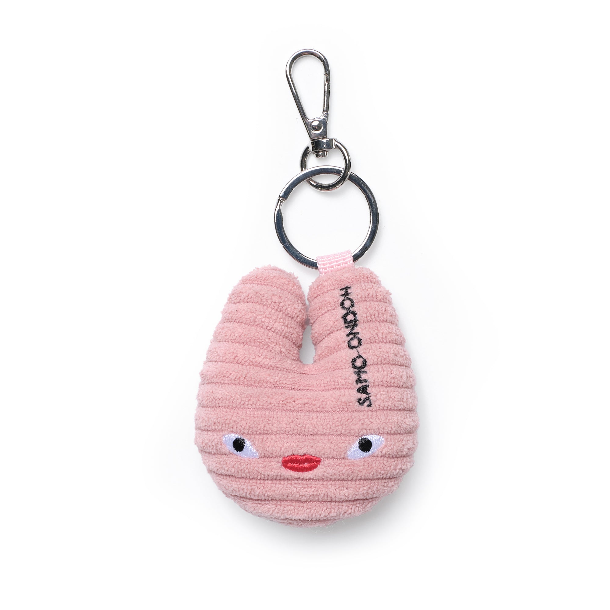 tokiyom keychain corduroy pink