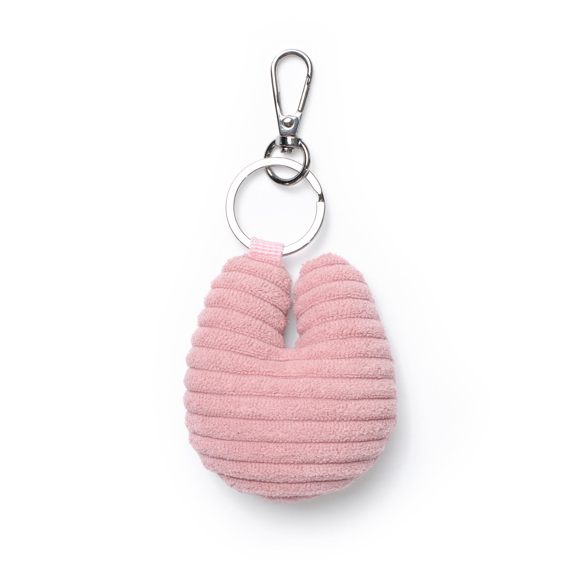 tokiyom keychain corduroy pink
