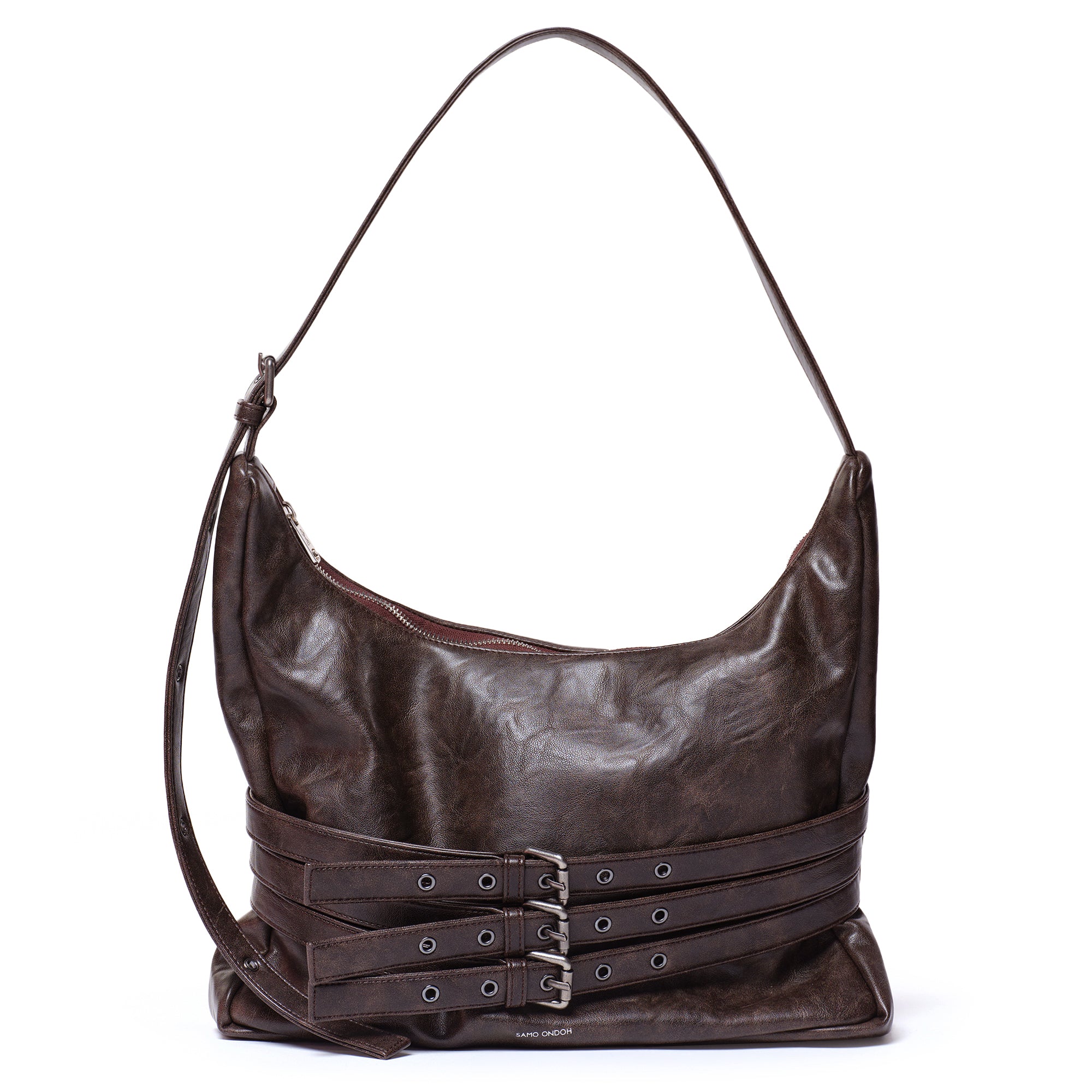 trio belt mug bag L baked moca