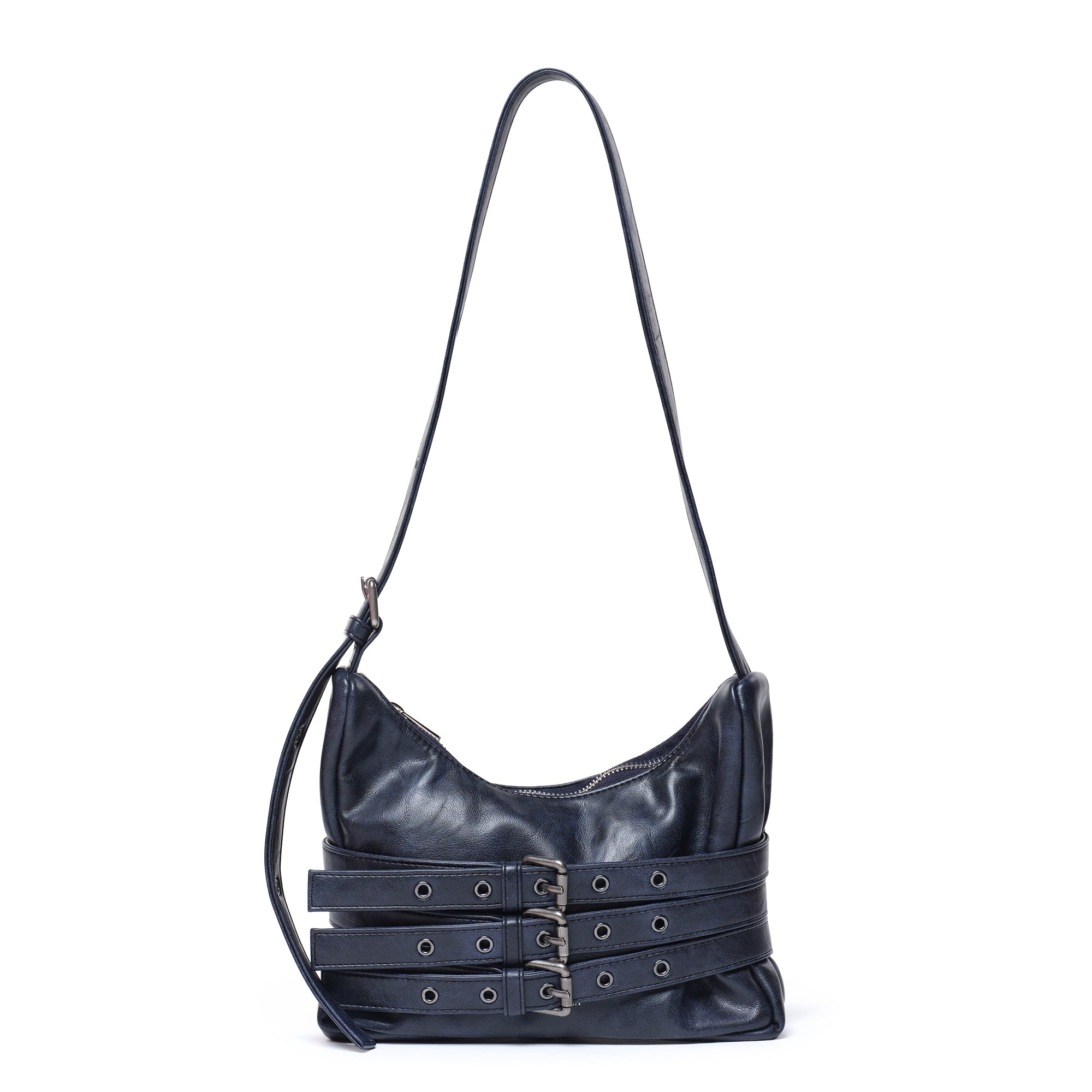 trio belt mug bag M baked navy