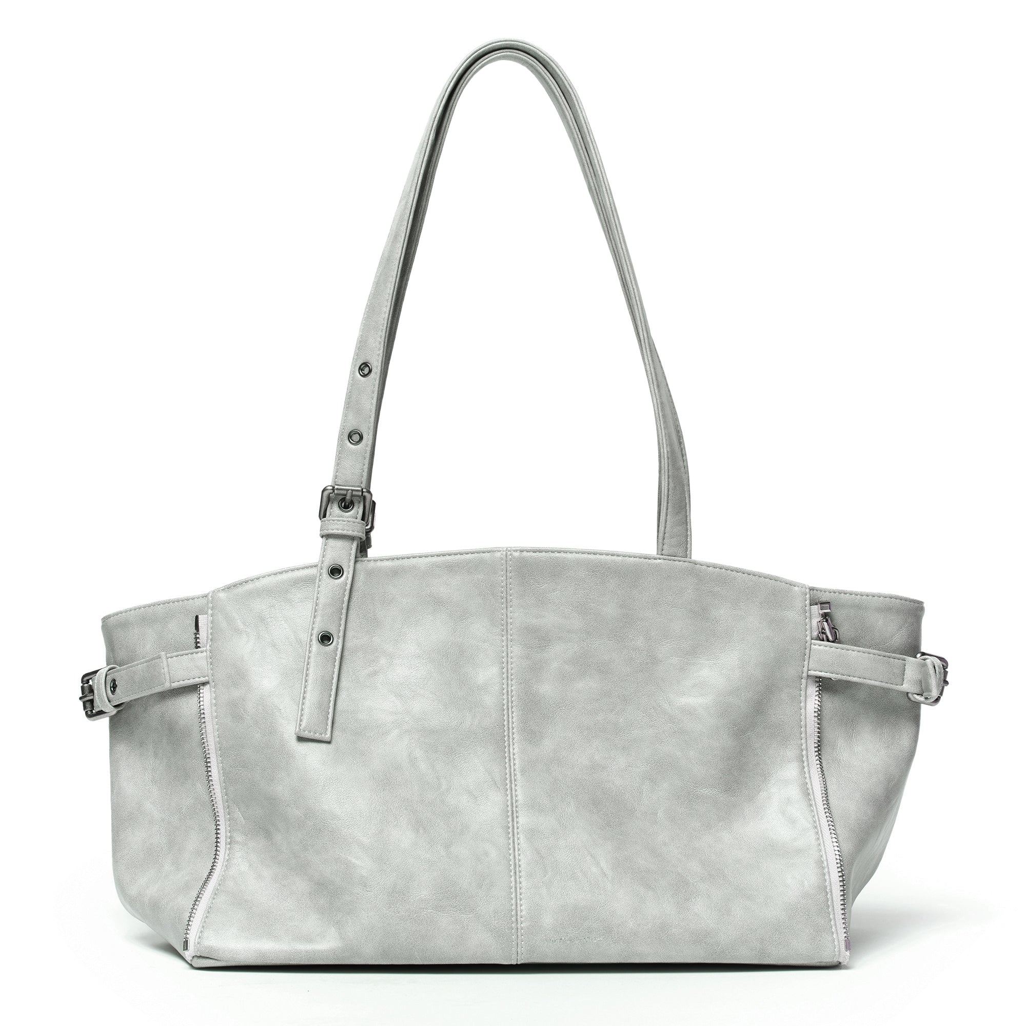 zipper shopper bag M baked ocean