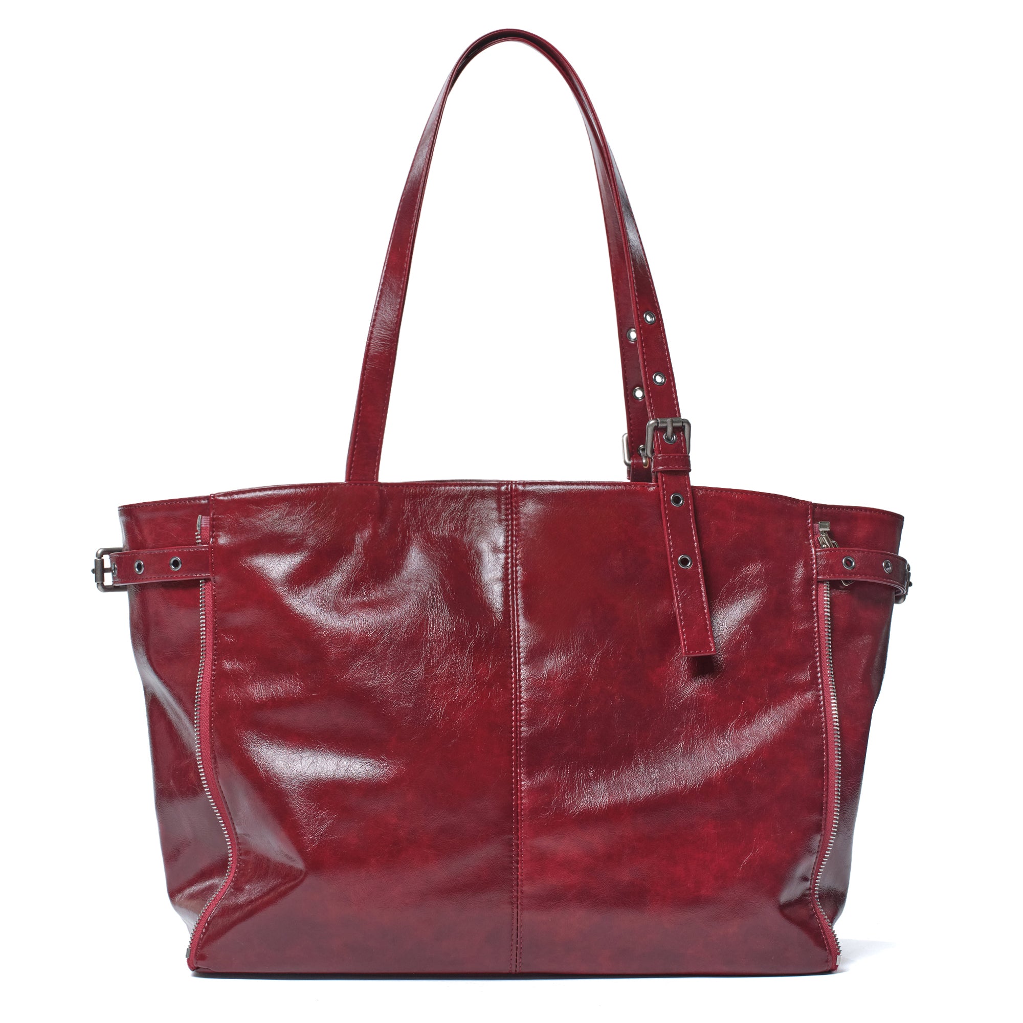 zipper shopper bag L vampire blood