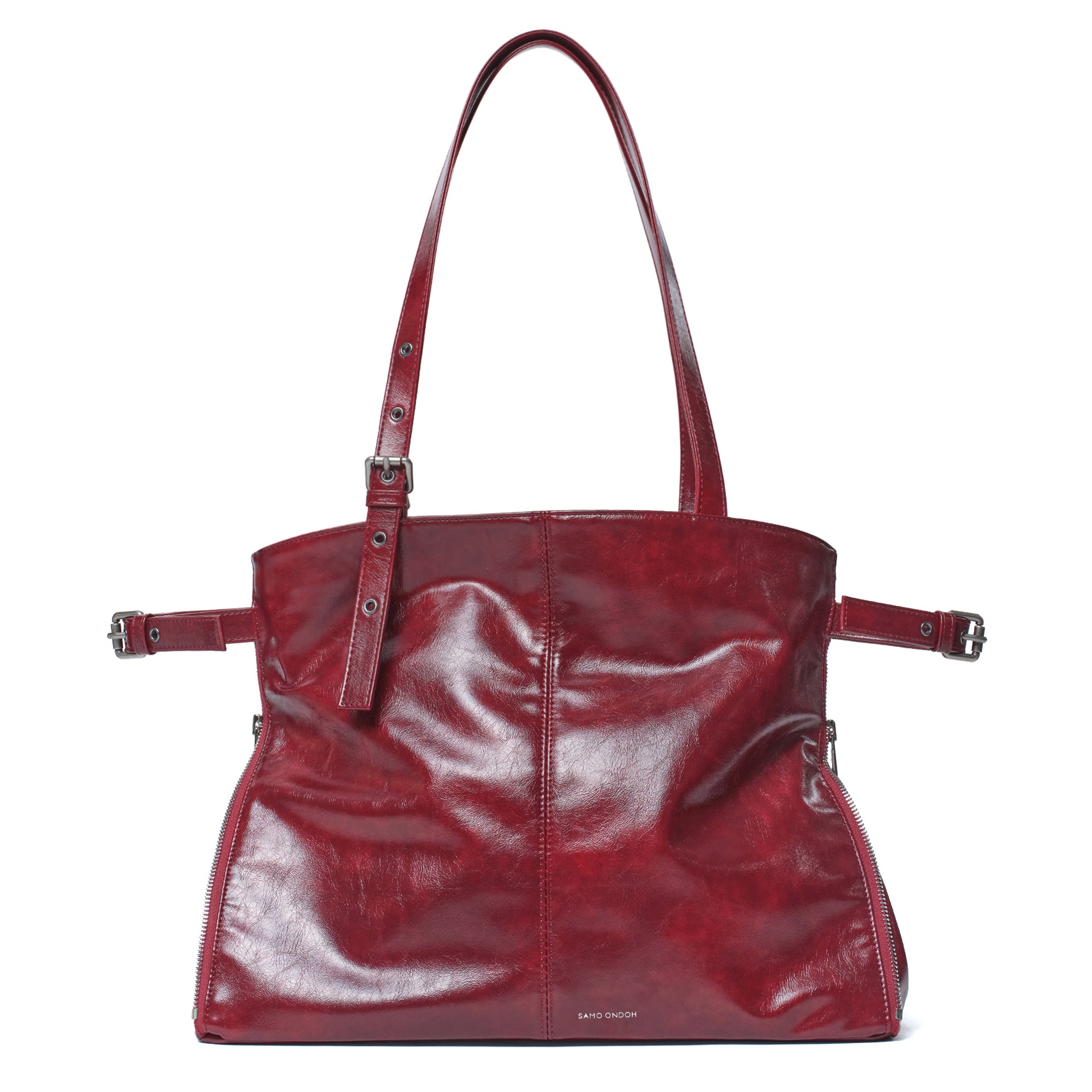 zipper shopper bag L vampire blood
