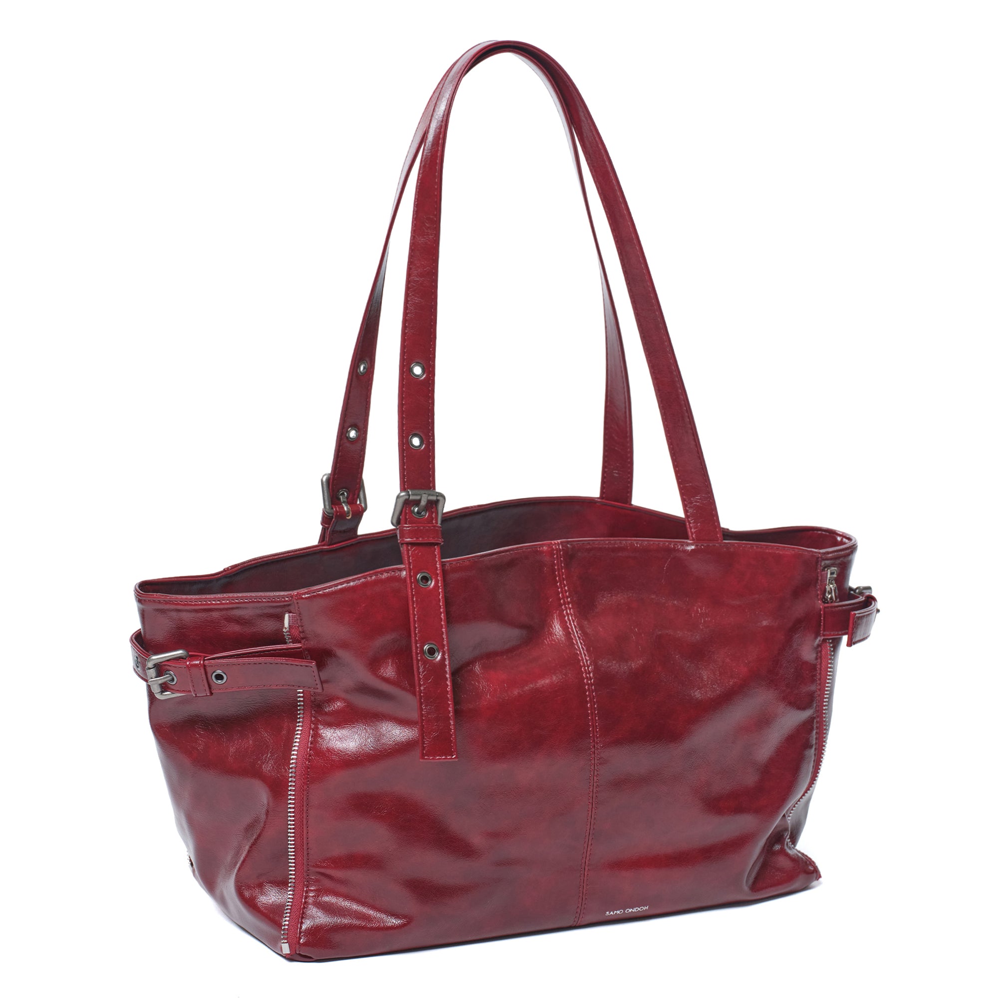 zipper shopper bag M vampire blood