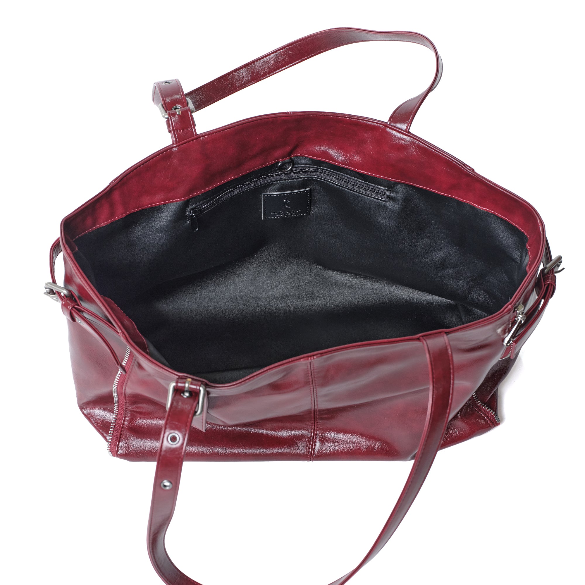 zipper shopper bag M vampire blood
